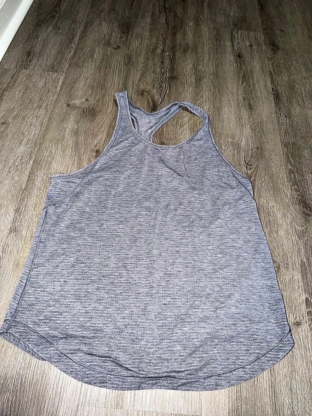 Lululemon Cool Racerback Tank Gray Tank Top